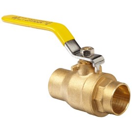 Apollo 94A Series Brass Ball Valve, Two Piece, Inline, Lever, 1-1/2" Solder End