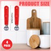 LemonRoad 4 Pcs Tomato Corer Tool Strawberry Huller Stem Remover