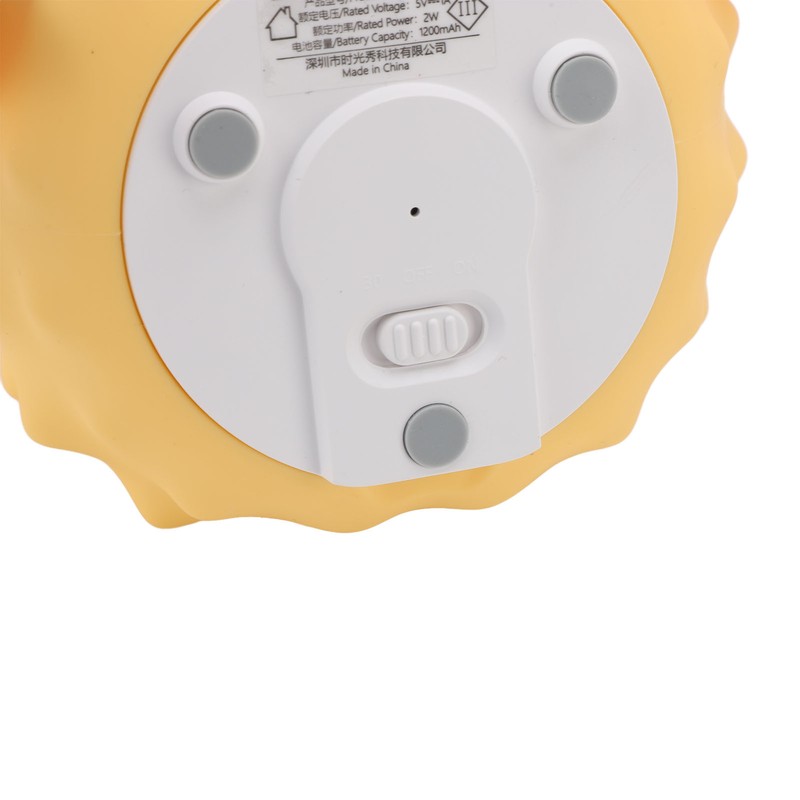 Toddlers Night Lights USB Rechargeable Warm Light Timer Cute Durian