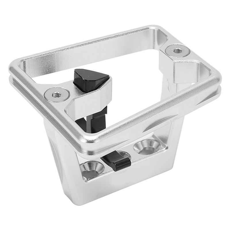 Folding Bike Front Carrier Adapter Aluminium Alloy Hollow Carved Mount