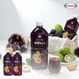100% NFC Juiced Bonnelled Iam Pruun Noni Juice 1L x 2 / 100% NFC 착즙 보넬드 아이엠 푸룬노니 주스 즙 1L 2개