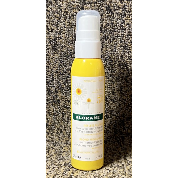 Klorane Sun Lightening Spray With Chamomile and Honey 125 Ml