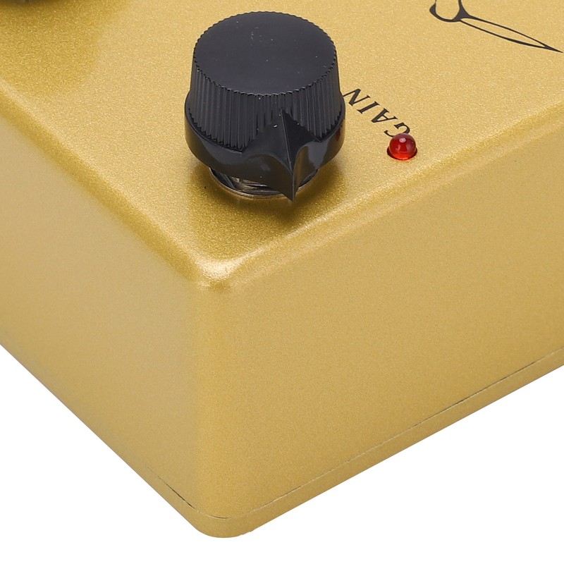 Guitar Effect Pedal Overdrive True Bypass Adjustable Portable Instrument Accessory