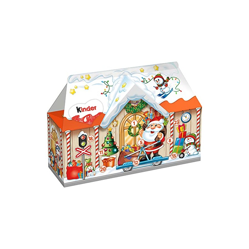 Ferrero Kinder Mix Advent Calendar 3D House - 234g