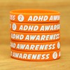 3 of ADHD Awareness Wristbands