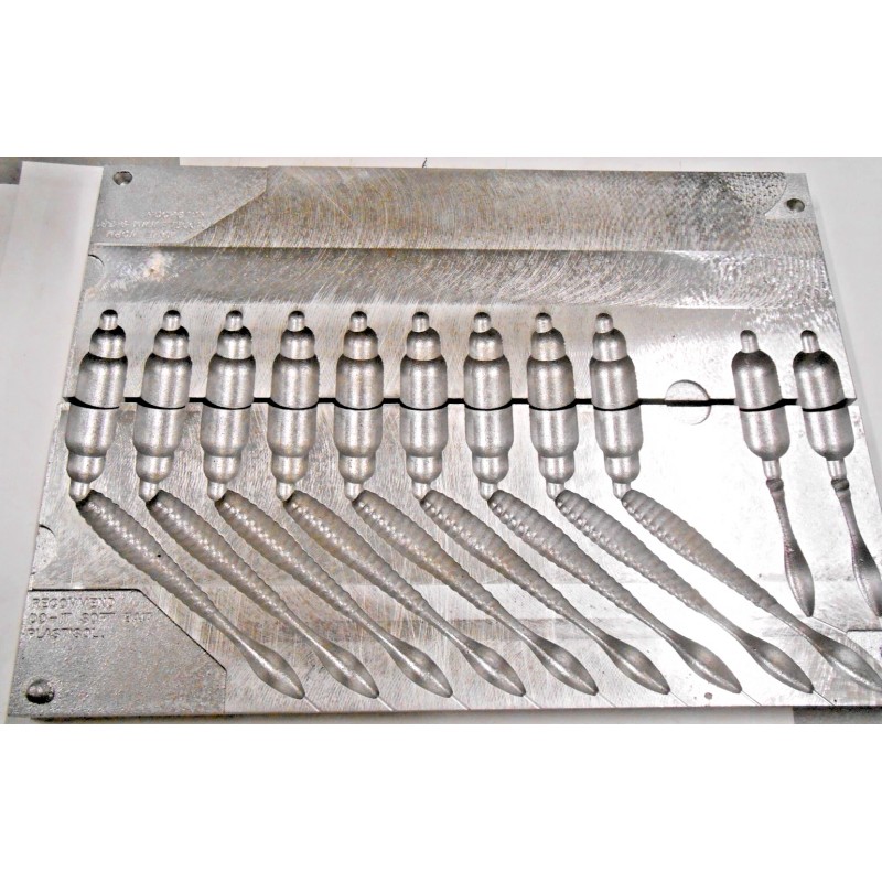 Do-It 98005 Do-It 3.8" Wave Worm Soft Bait Mold Free