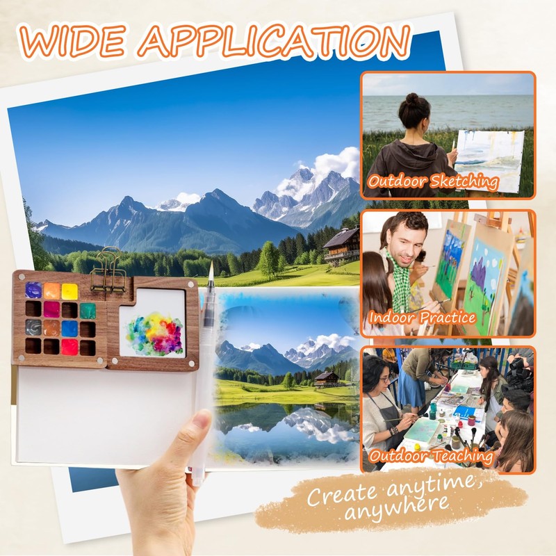 KA-006-DE-FT Mini Watercolour Set (M)