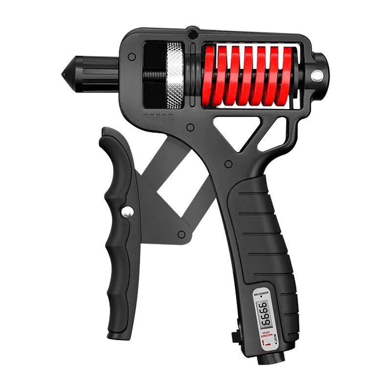 Adjustable Hand Grip Strength Trainer with Ergonomic Design Carbon Steel