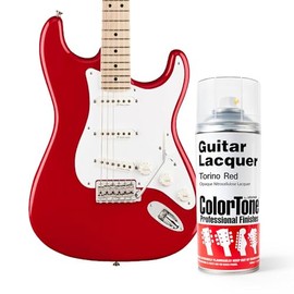 Colortone Guitar Lacquer Spray, Torino Red, Fender Classic Color, Opaque Finish