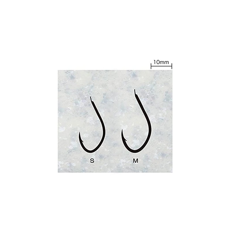 Sasame N-312 Arsi Sakura Mass Hook TC Fluorine Black #S