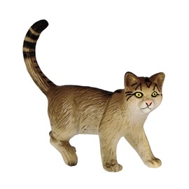 Bullyland 66373 Wild Cat Toy Figure, Approx. 7.1 cm Animal Figure, Accurate to Detail, PVC-Free, Ideal as a Small Gift for Children from 3 Years