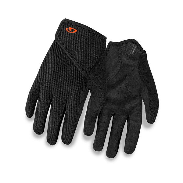 Giro DND Jr II Youth Mountain Cycling Gloves - Black (2021), Small