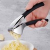 ZONJIE Garlic Press - Premium Garlic Press, Stainless Steel, Dishwasher