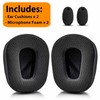 B450-XT B550-XT Kit Replacement Ear Pads Cushion Compatible with B450-XT