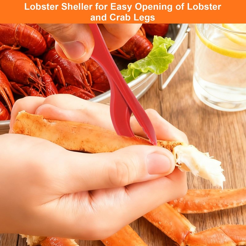 10Pcs Crab Cracker Tool Set, Crab Legs Crackers Lobster Crackers,