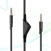 Gaming Headset Audio Cable 2 Meters Adjustable Volume 3D Stereo