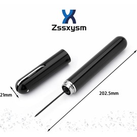 Zssxysm 2-in-1 Air Pressure Wine Opener with Foil Cutter, Air Pump Wine Corkscrew, Handheld Wine Cork Remover Gifts for Wine Lovers