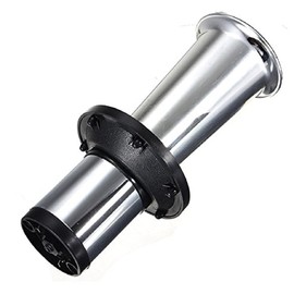 Silver chrome retro 12V air horn trumpet klaxon car cab van truck oooa-gaaa sound