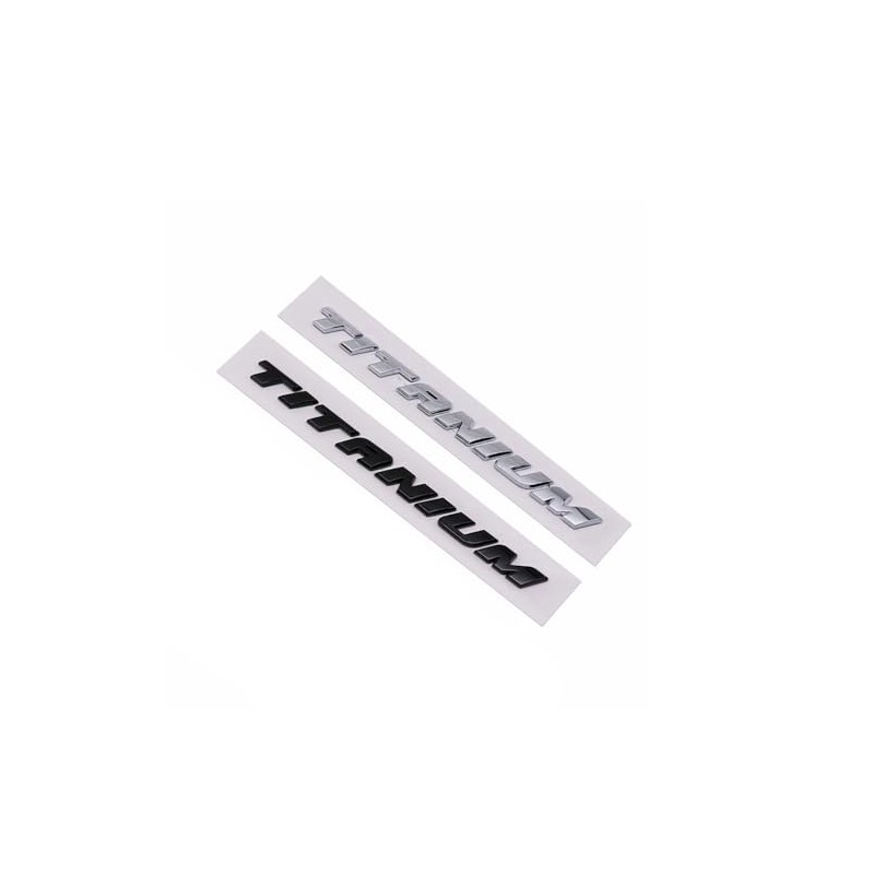 One Pc Titanium Rear Trunk Cars Trucks Rear Liftgate Badge