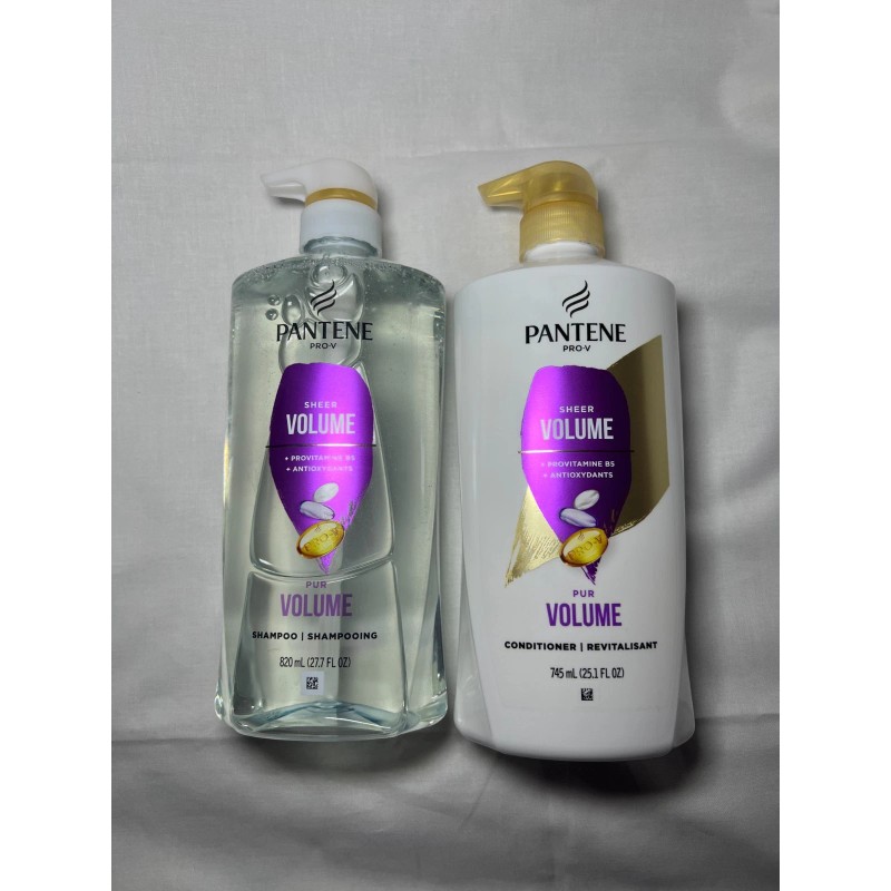 Pantene Shampoo & Conditioner Set – Volume & Body for