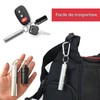 Pack of 3 Pill Box Key Chain, Waterproof Aluminium Small