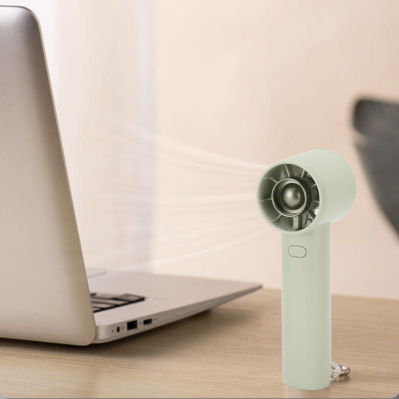 Handheld Fan USB Rechargeable Lightweight Portable Cute Comfortable Grip Mini
