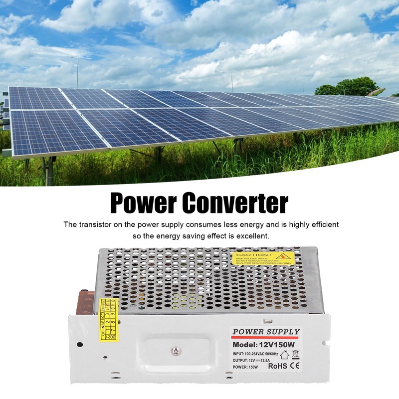 DC Regulated Switching Power Supply LED Security Monitoring 12V 150W