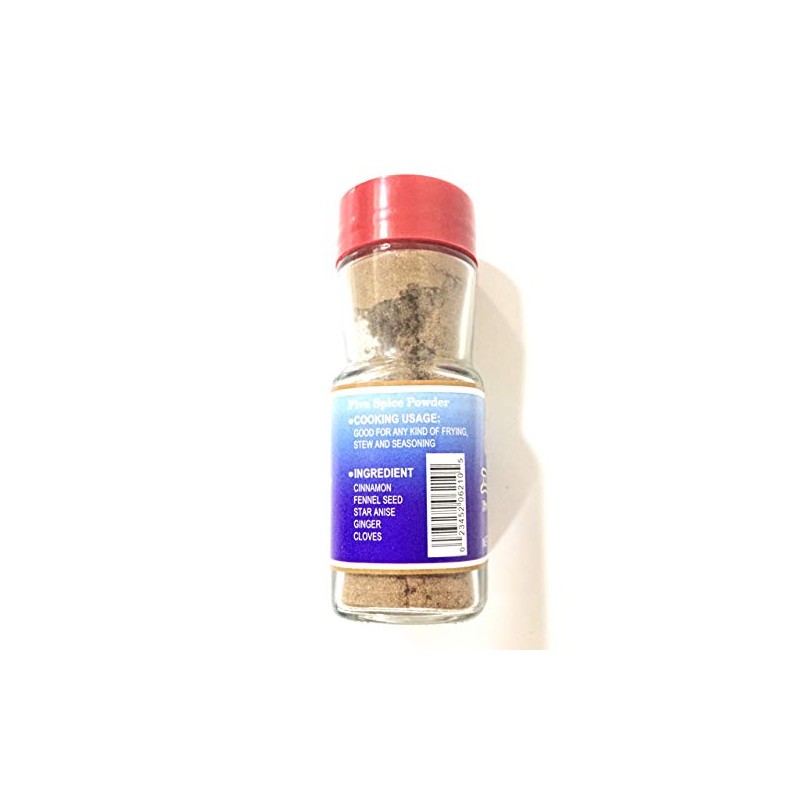 Oriental Mascot Five Spice Powder (1.1 oz) and one soy