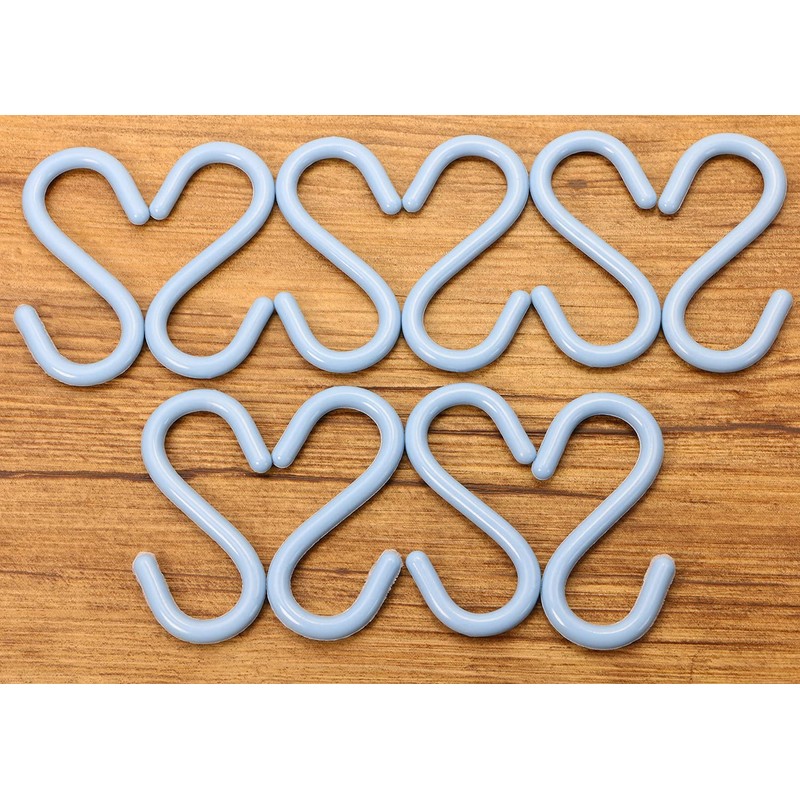 Mini Skater 2.5" Small Plastic S Shaped Hooks, Multifunctional Portable