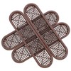 COHEALI Decorative Vent Covers 4pcs Plastic Air Vent Grille Wardrobe