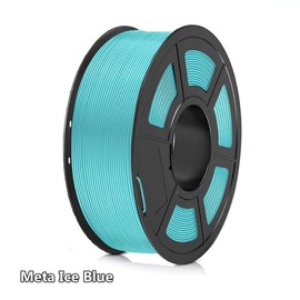 PLA/ PLA+/PLA META 1KG Standard Filament Neatly Wound 1.75mm ±0.02mm Accuracy Springtok for Easter day Mother‘s day gift print for fun:_Meta Ice Blue