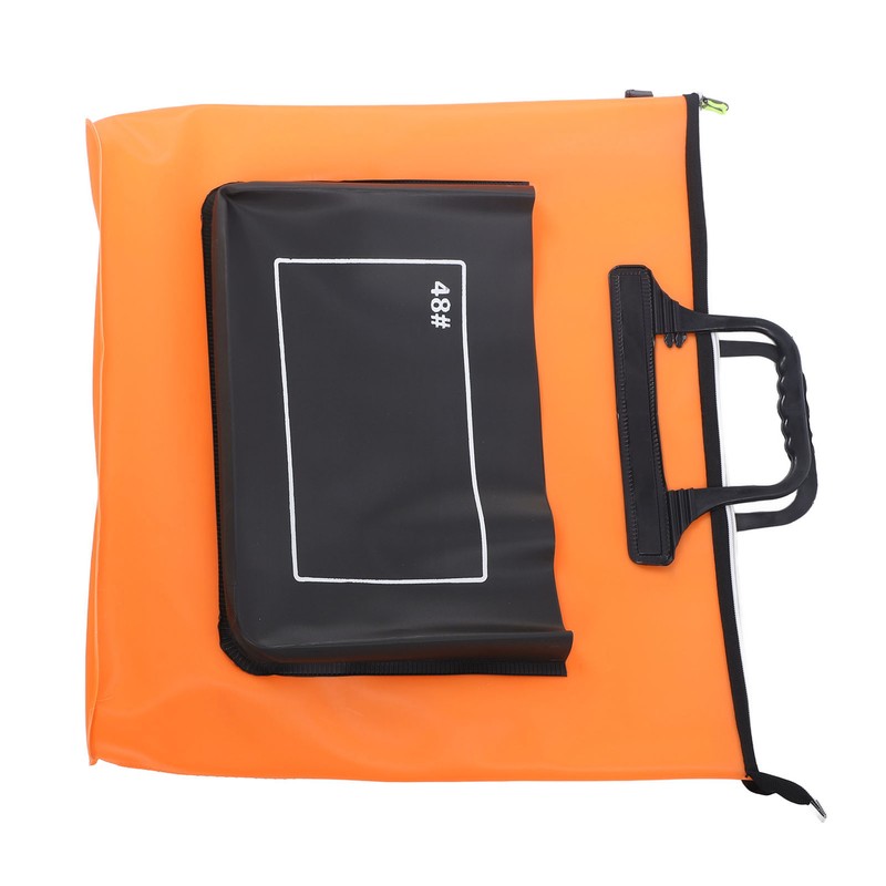 Folding Fish Bucket 48L EVA Thicken Waterproof Anti Leakage Zippered