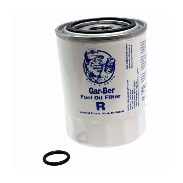 Epoxy Spin-On Oil Filter Cartridge 2605 10Micr., 45 GPH Compatible