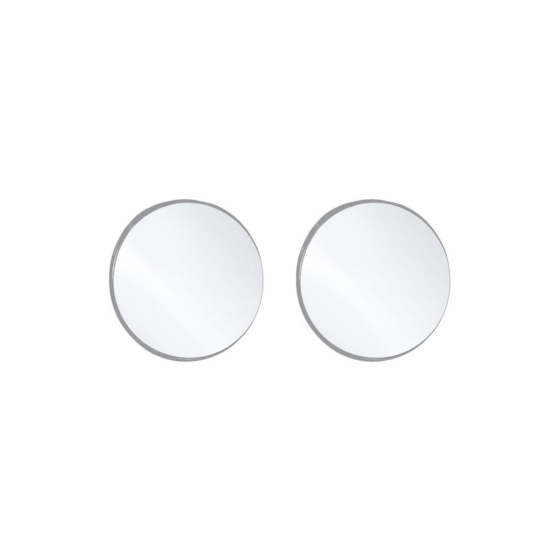 Elli Basic Geo Trend Women's Round Earrings in 925 Sterling