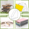 6 Pcs Clear Acrylic Magazine File Holder Plastic Desk Organizer