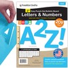 209 Pcs 3" Blue Bulletin Board Letters & Numbers, Capital