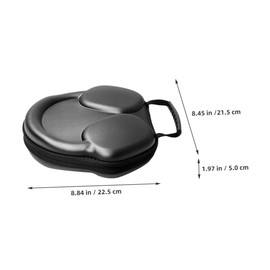 CAXUSD Mini Headphone Bag Earphone Protection Portable Earphone Carrying Case Headphone Storage Case Waterproof Design for Earbuds