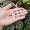 Chengmu 8mm Stone Beads Kit for Jewelry Making, 230pcs Round