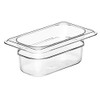 Cambro 92CW135 1/9 Gastronorm Pan, Clear