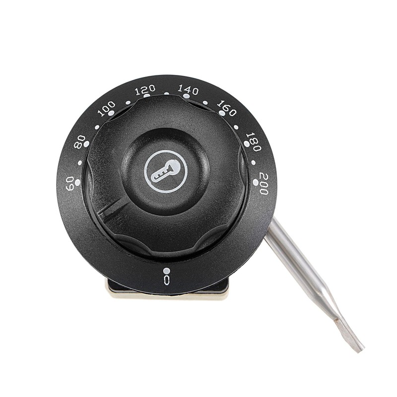 sourcing map 1NO 1NC 250V 16A 60-200C Temperature Control Switch