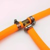 Da by 2 pcs 1/4"(6mm) Brass Tee Barb Fittings for