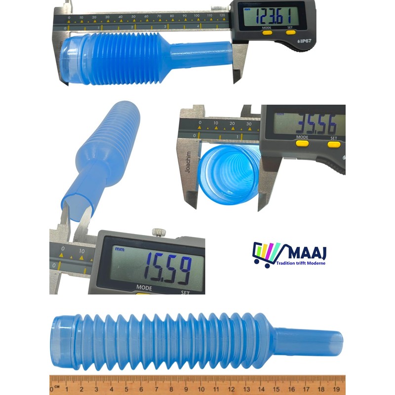 MAAJ 2 x Filling Aid / Filling Hose DIN45 Flexible