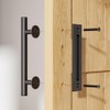 WOLFBIRD 30 cm Barn Door Handle, Sliding Door Pull Handle,