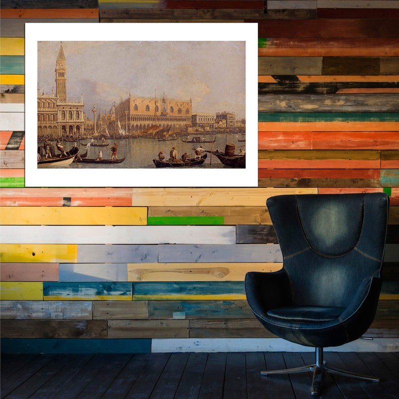 Spiffing Prints Canaletto - Veduta del Palazzo Ducale di Venezia