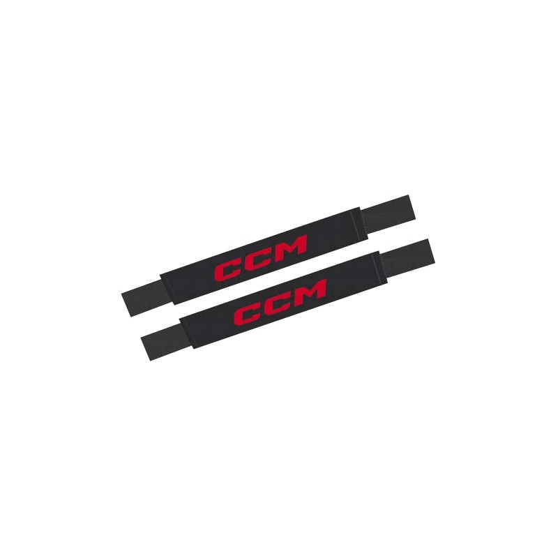 CCM Shin Guard Straps, Black, Senior