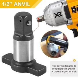 N415874 1/2 Anvil Replacement Assembly Detent Pin Anvil Fit for Dewalt Cordless Impact Wrench DCF899 DCF899B DCF899M1 DCF899P1 DCF899P2, Not for DCF899 Type4