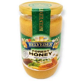 BELVEDER FOREST HONEY, ORGANIC HONEY, 100% HONEY 31.74oz (900g) Pack of 1 MIOD AKACJOWY