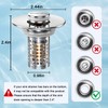 3-in-1 Bathroom Sink Drain Strainer, Stainless Steel Pop-up Strainer Basket