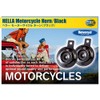 HELLA 012588011 Motorcycle Series Black 12V Disc Horn Kit (Universal
