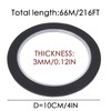 Cheerock 2pcs Black Violin Fingerboard Tape, 216 Ft Violin Finger Tape